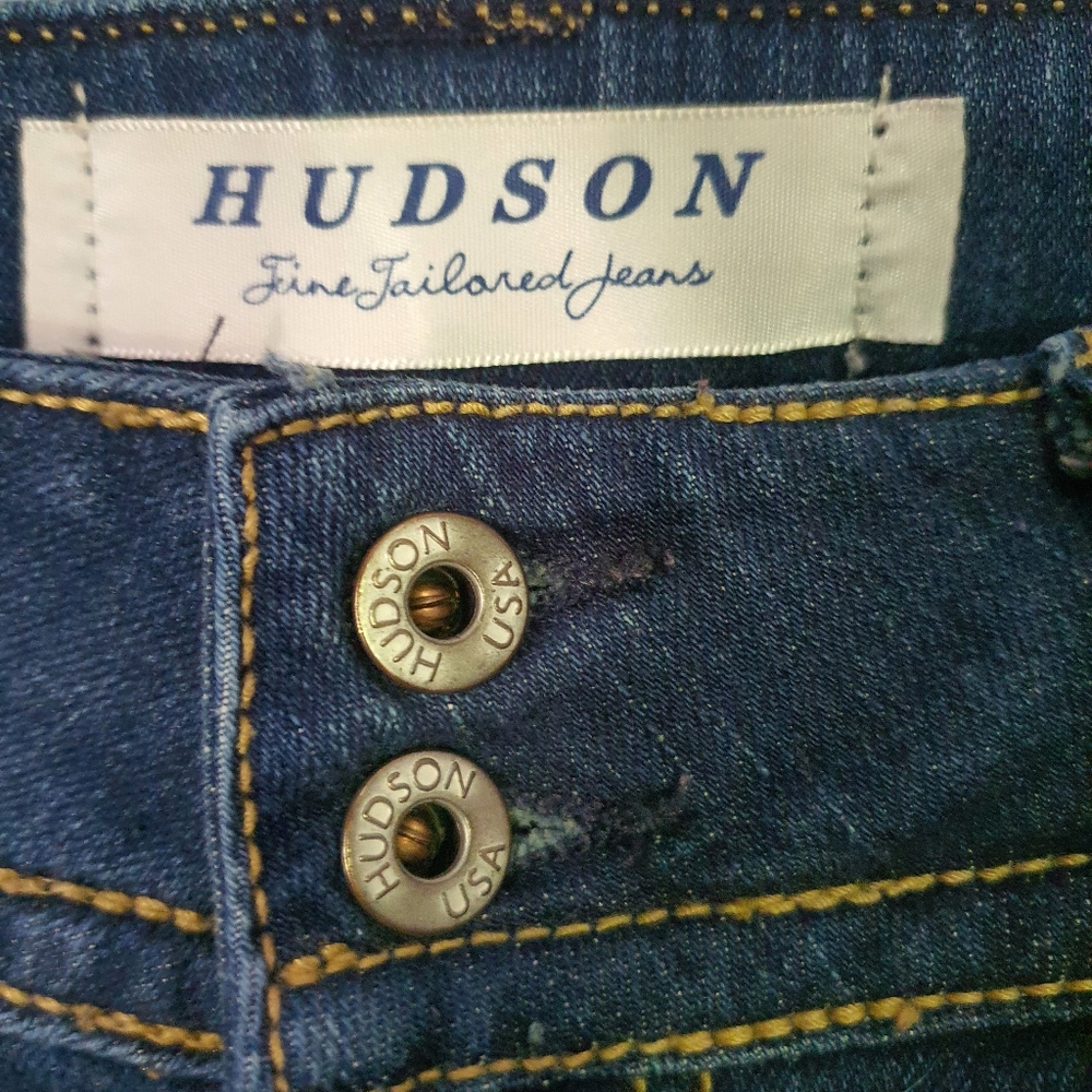 Hudson low ride form fitting bootcut jeans - Picture 2 of 5